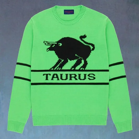 Rowing Blazers - Gyles & George Zodiac Taurus Sweater - Picture 2 of 10